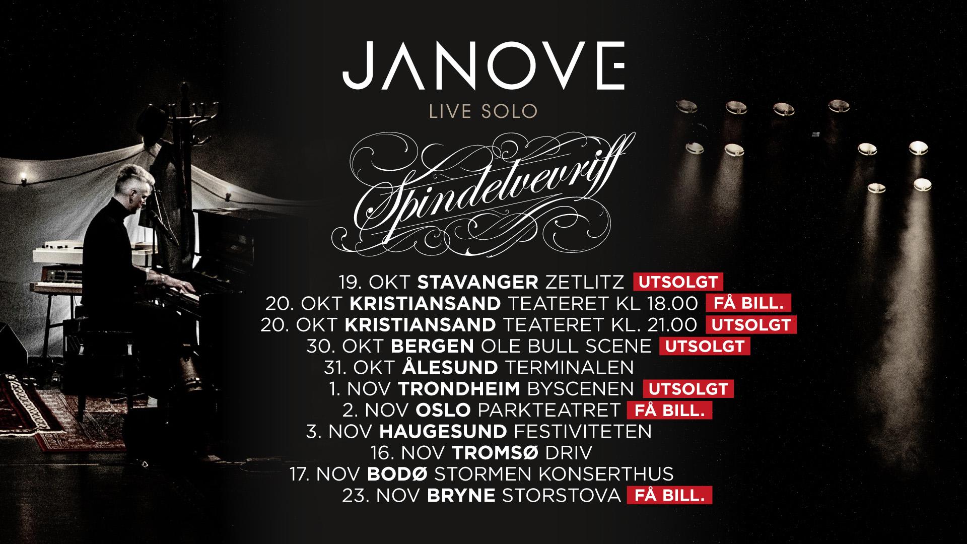 Spindelvevriff Tour Spindelevriff Tour